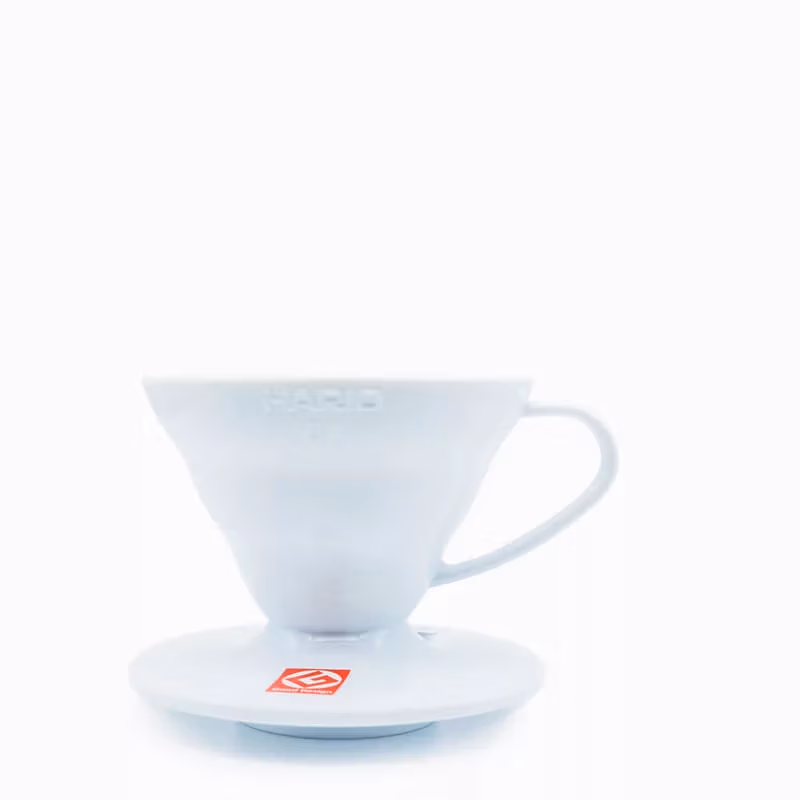 Hario V60-01 Dripper Plastic White