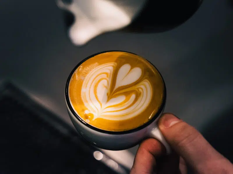 Flat White mit Hafermilch
