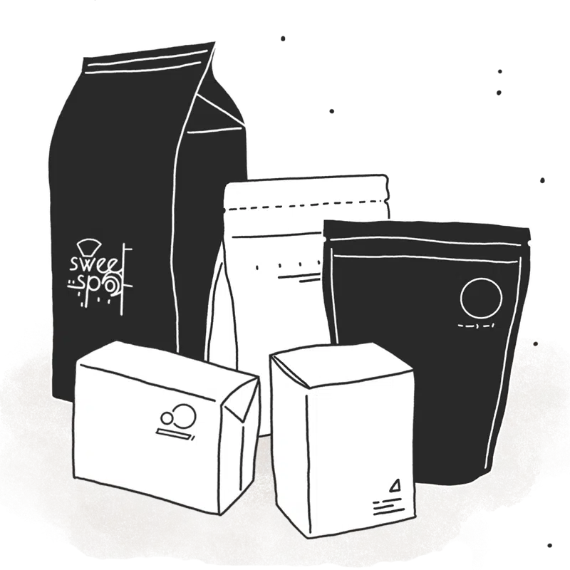 Specialty Coffee von verschiedenen Röstern