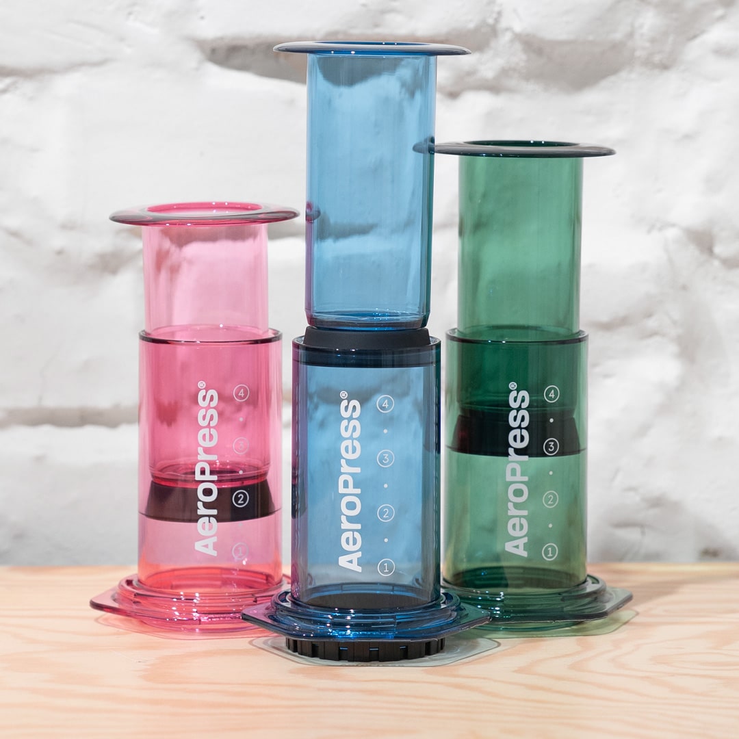 AeroPress Clear (verschiedene Farben)