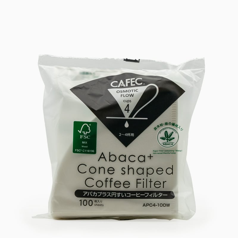 CAFEC Abaca+ Filterpapier aus Manilahanf