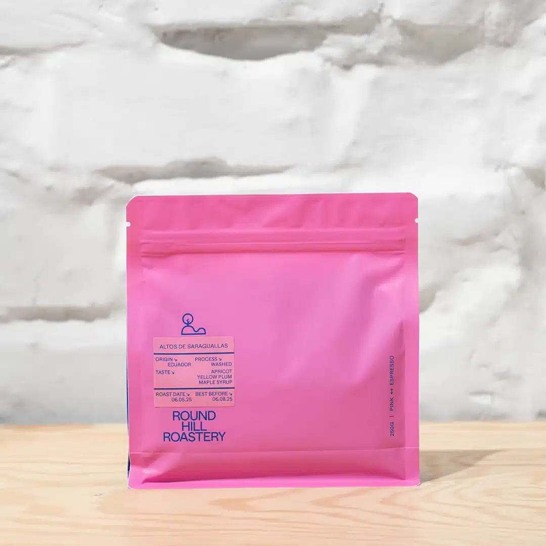 Round Hill Ecuador washed Altos de Saraguallas Espresso