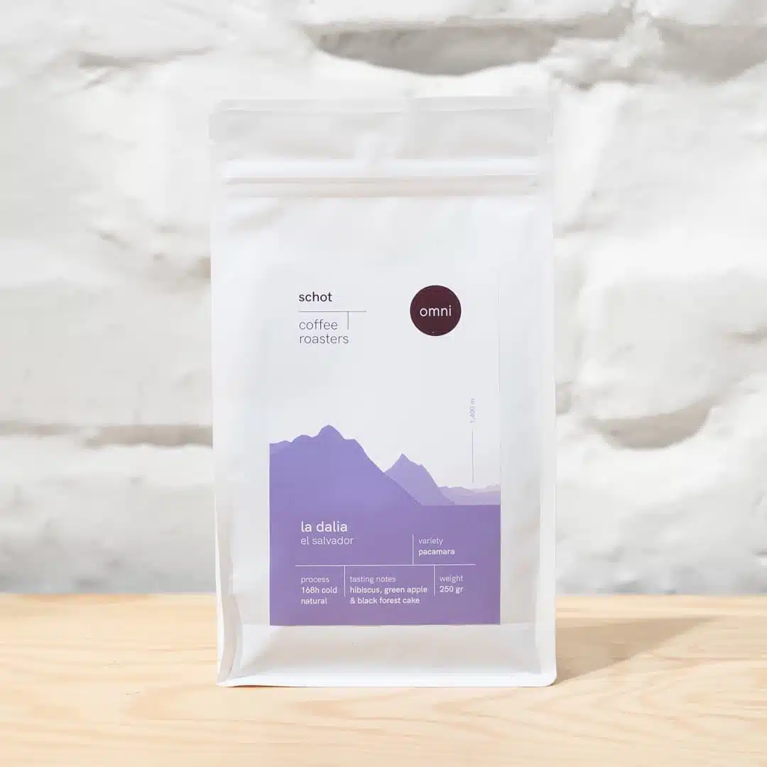 Schot El Salvador anaerobic La Dalia Pacamara