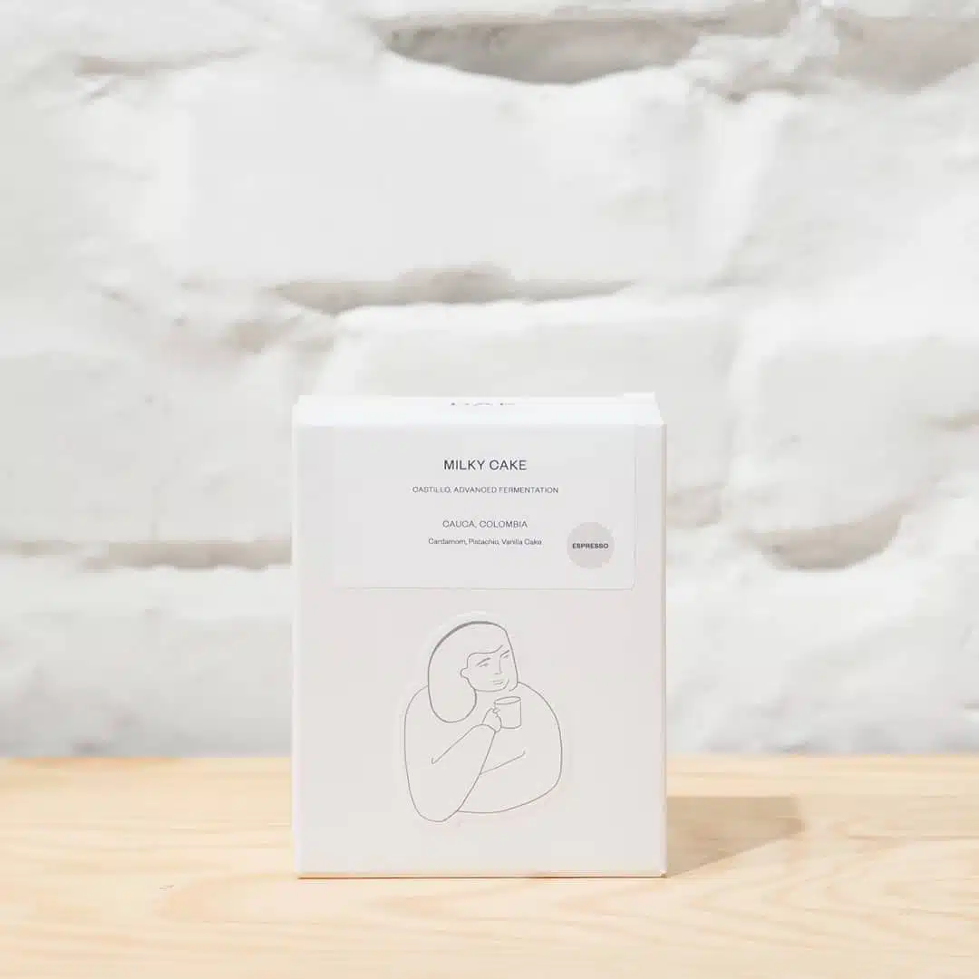 DAK Kolumbien anaerobic „Milky Cake“ Diego Bermudez Castillo Espresso