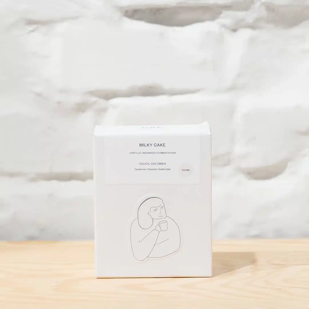 DAK Kolumbien anaerobic „Milky Cake“ Diego Bermudez Castillo