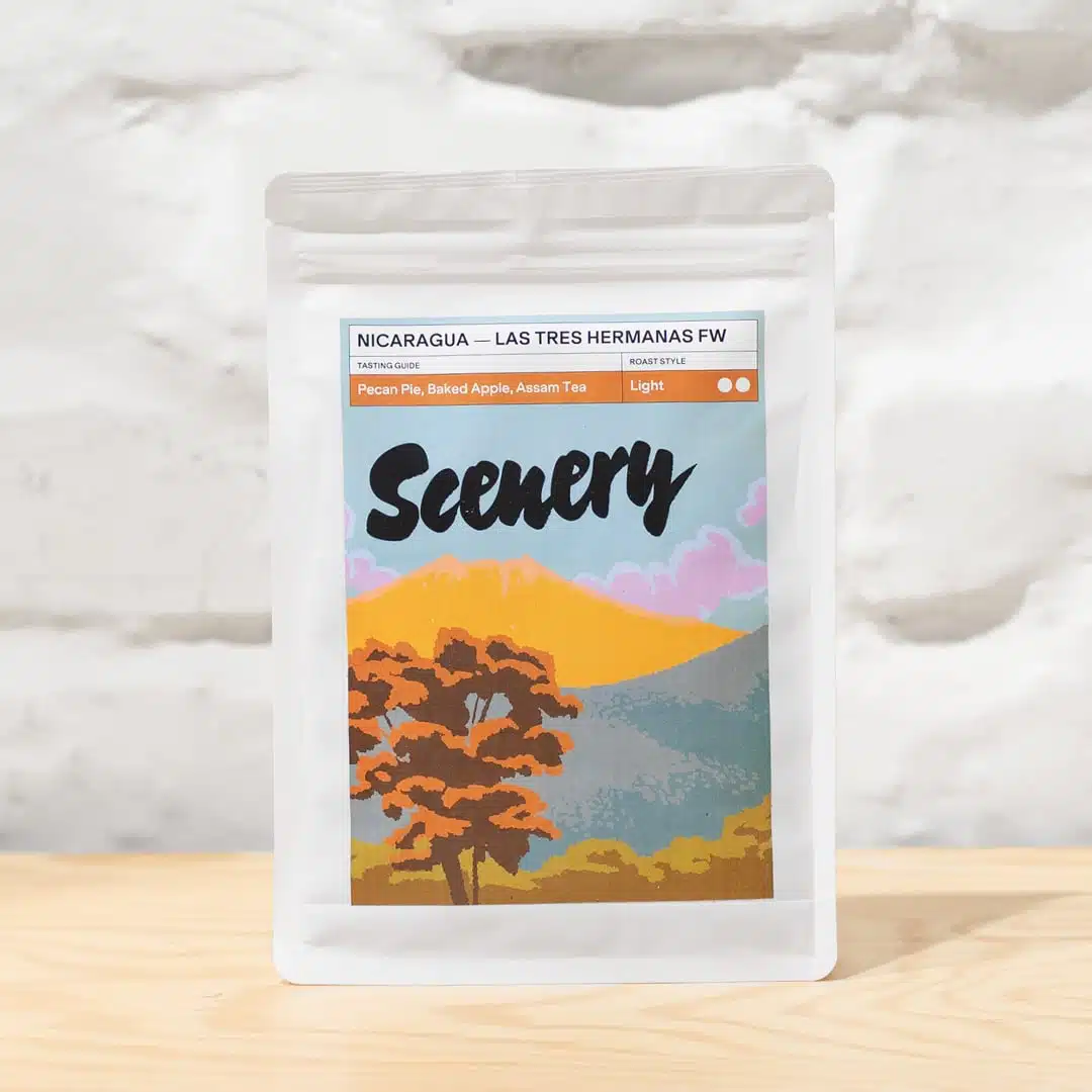 Scenery Nicaragua washed Las Tres Hermanas Tekisic