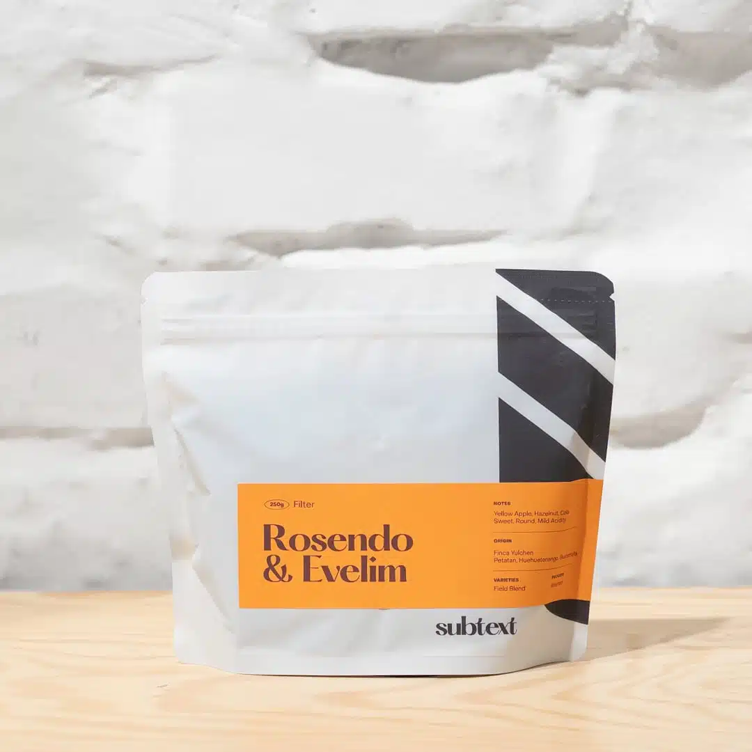 Subtext Guatemala washed Rosendo & Evelim