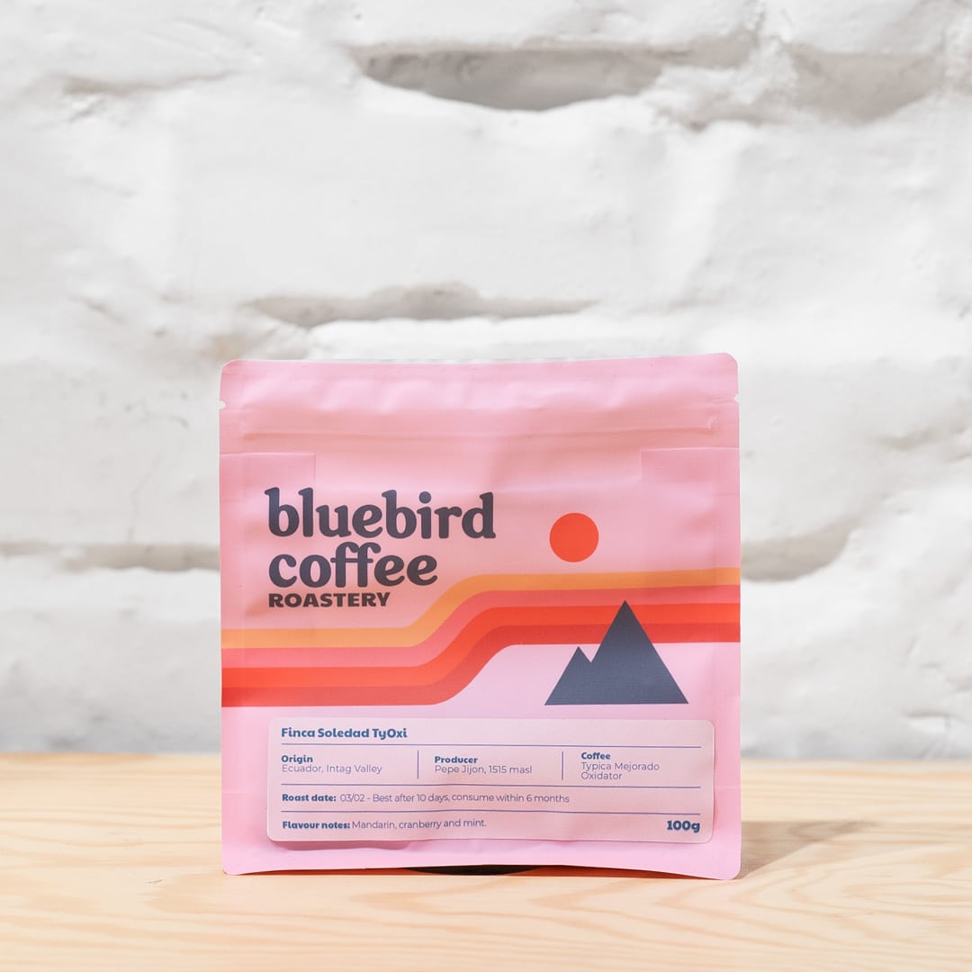 Bluebird Ecuador washed Finca Soledad Typica Mejorado „TyOxi“