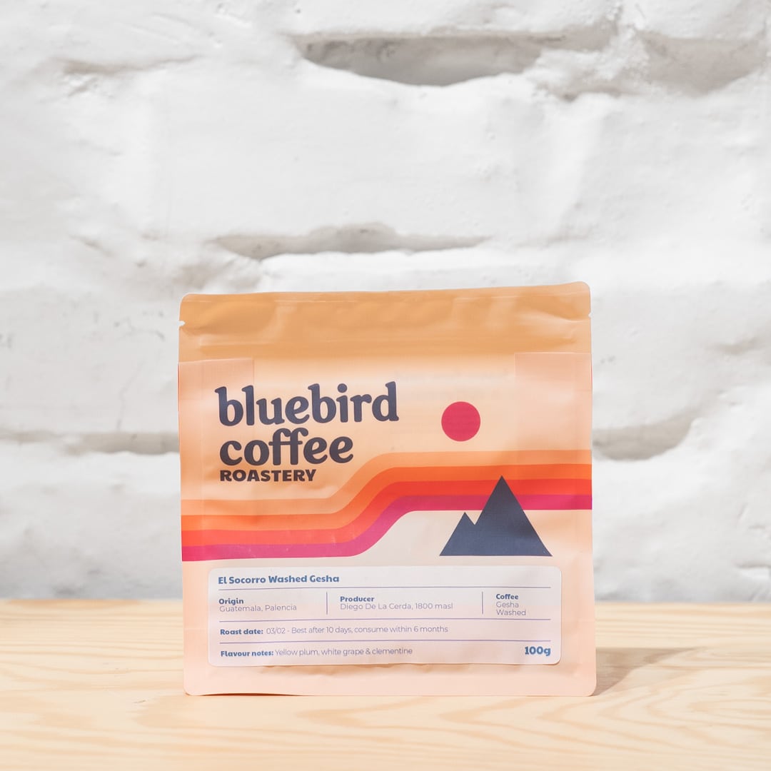 Bluebird Guatemala washed El Socorro Geisha