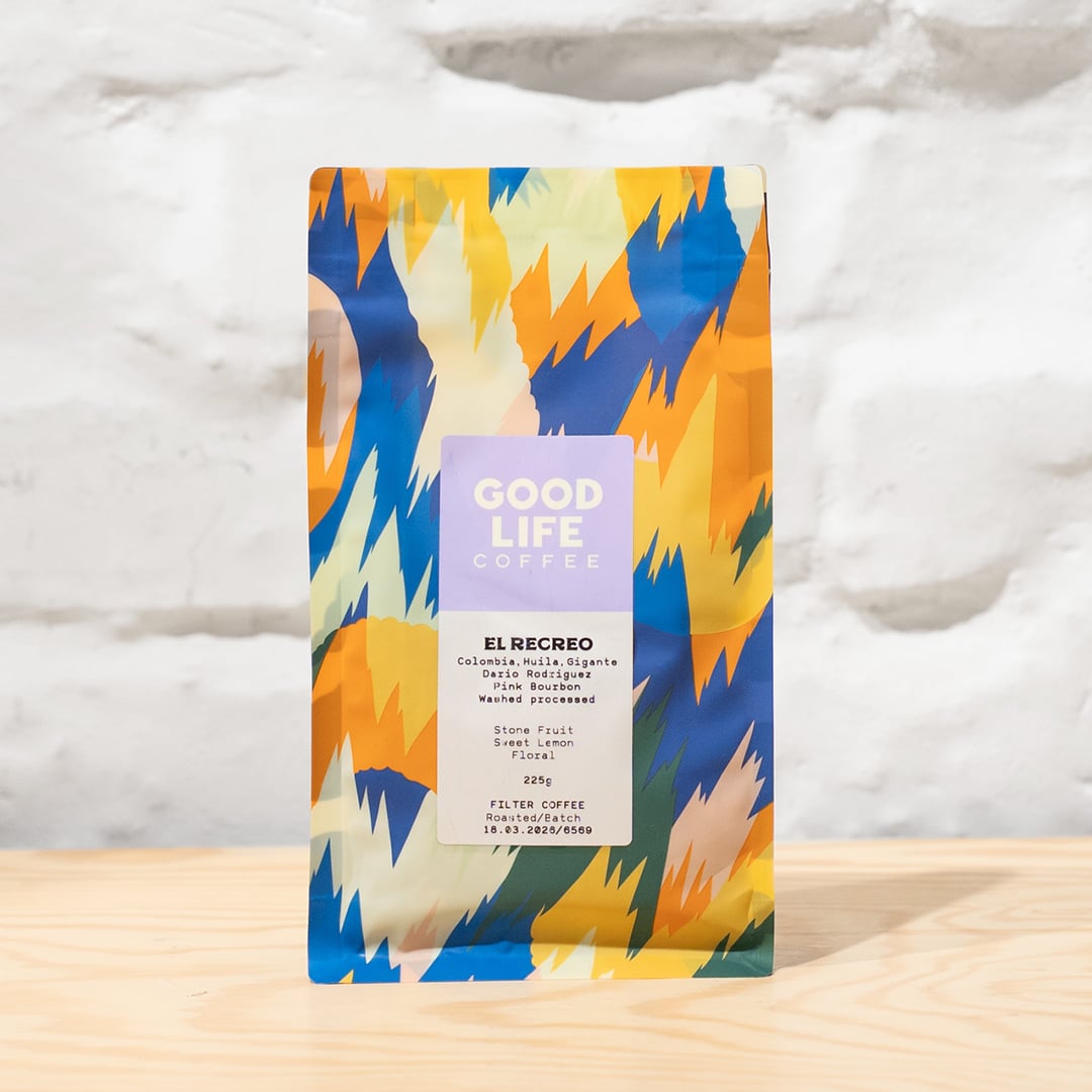 GOOD LIFE Kolumbien washed El Recreo Pink Bourbon