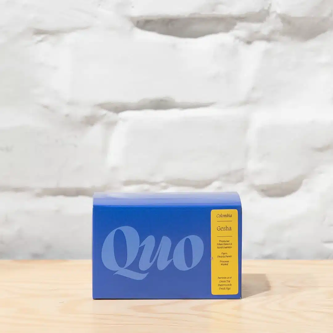 Quo Kolumbien washed Finca La Fuente Gesha