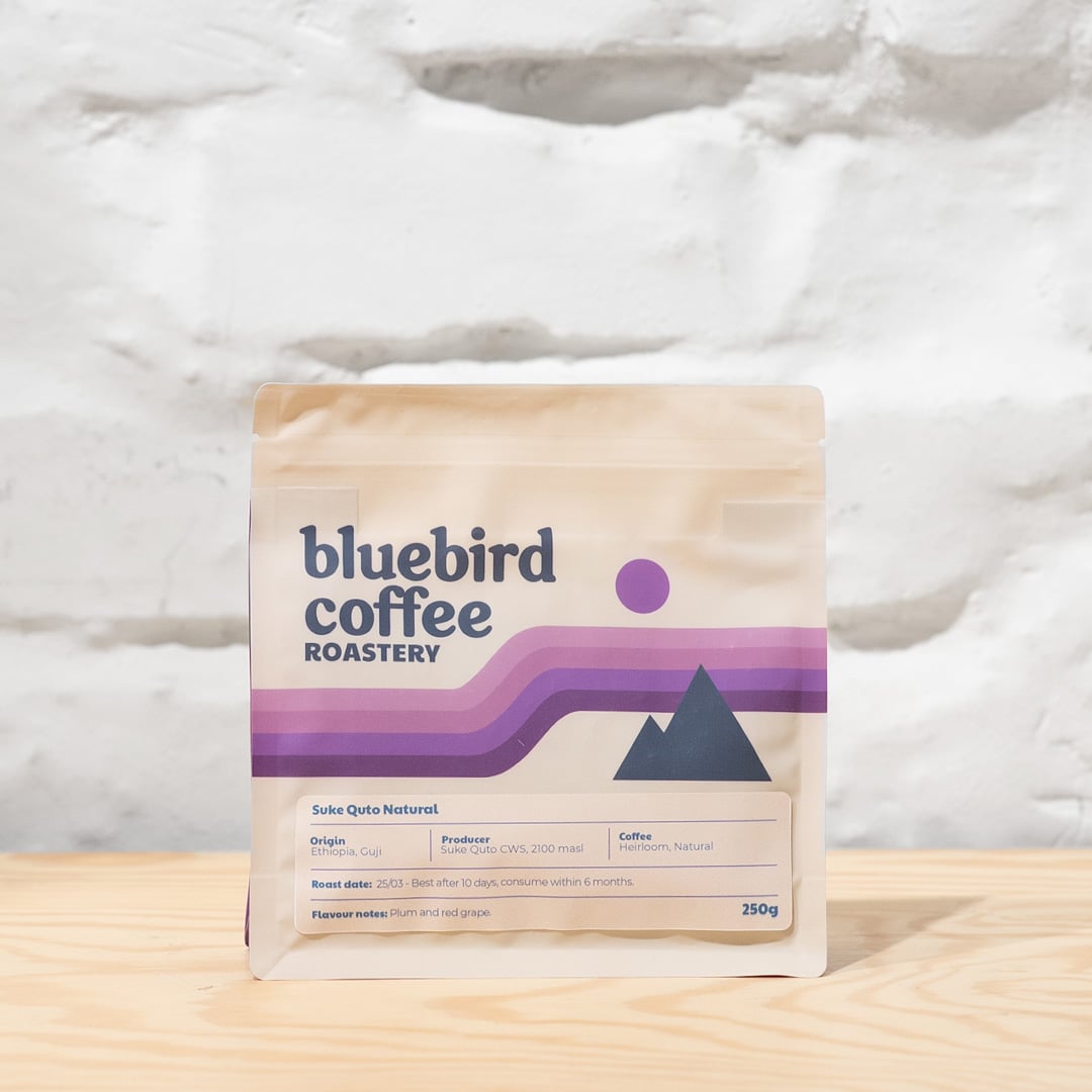 Bluebird Äthiopien natural Suke Quto