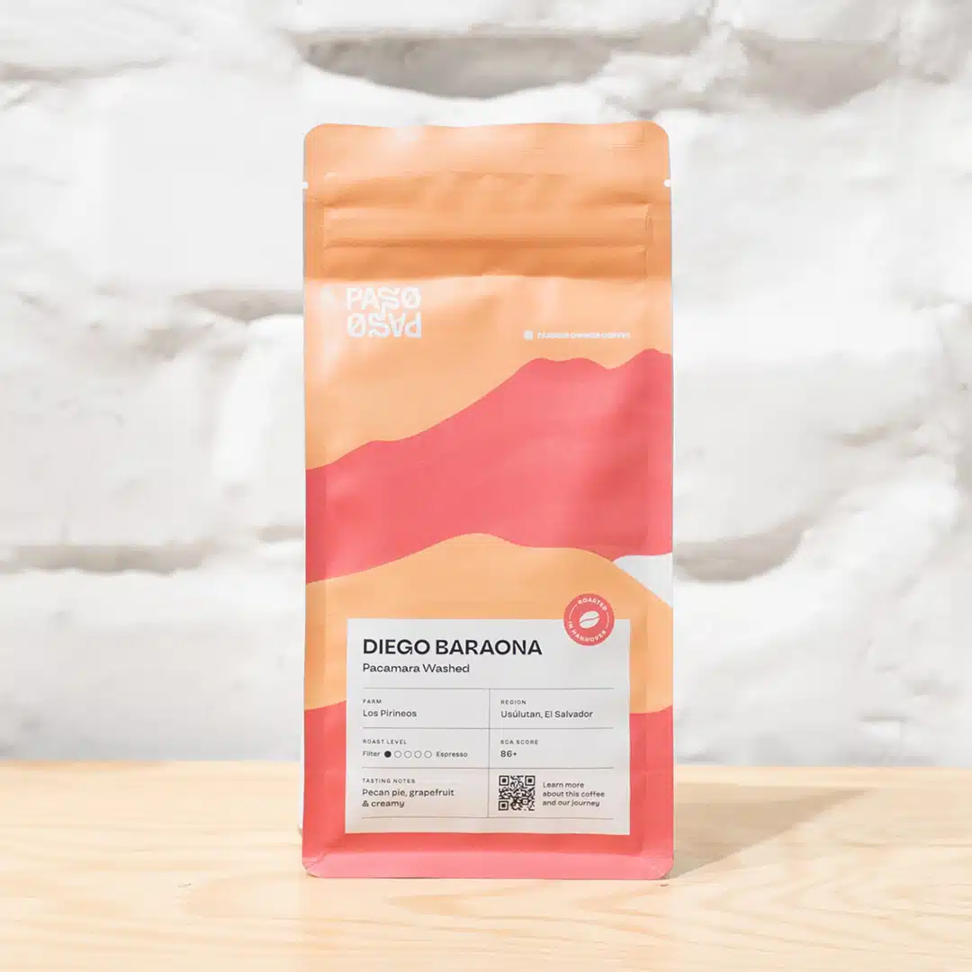 Paso Paso El Salvador washed Los Pirineos Pacamara