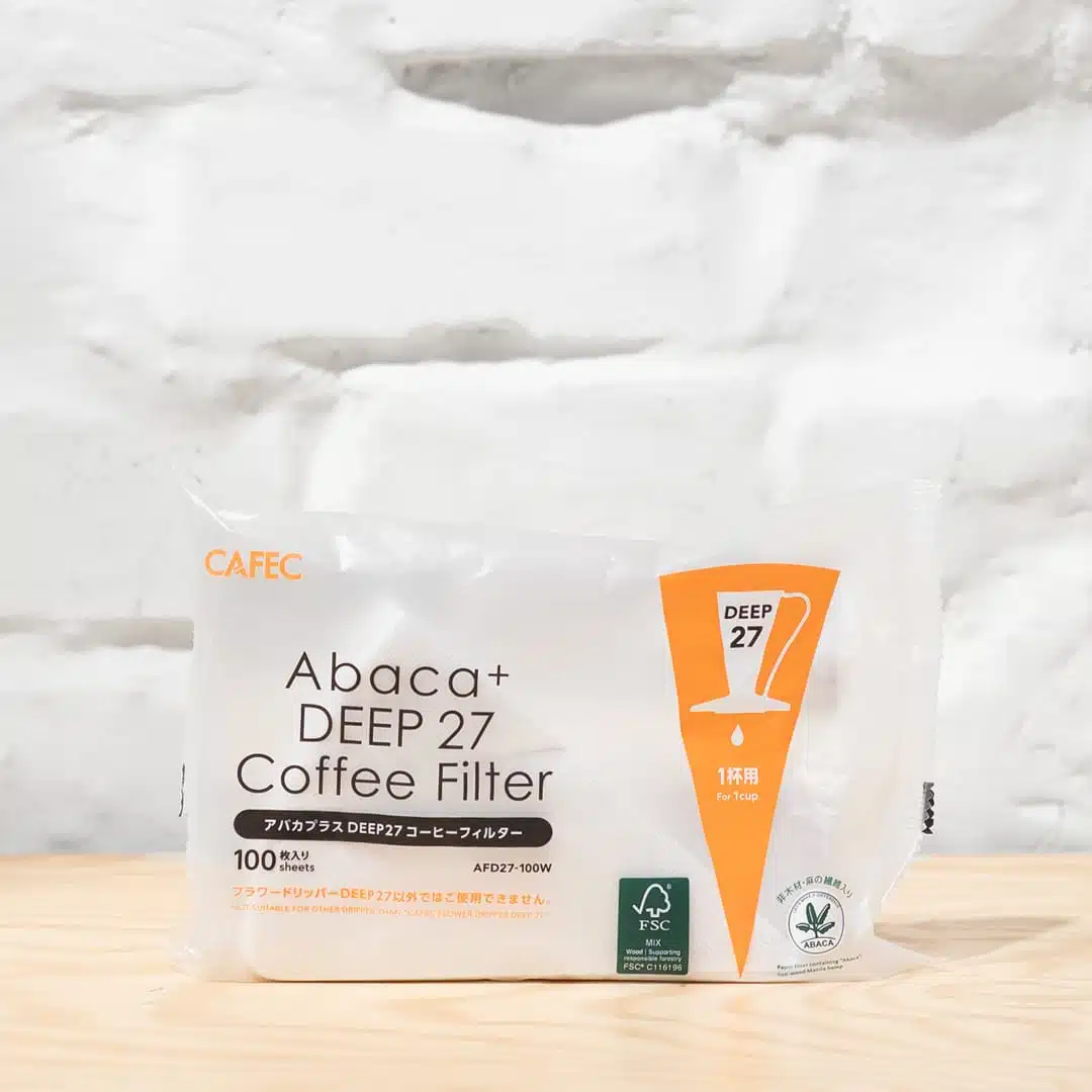 CAFEC Abaca+ Filterpapier Deep 27 (100 Stück)