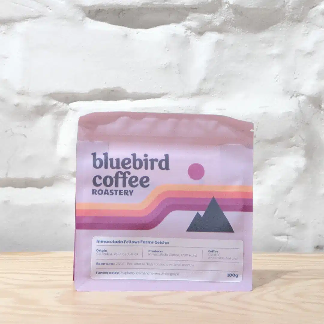 Bluebird Kolumbien anaerobic Inmaculada Fellows' Farms Geisha